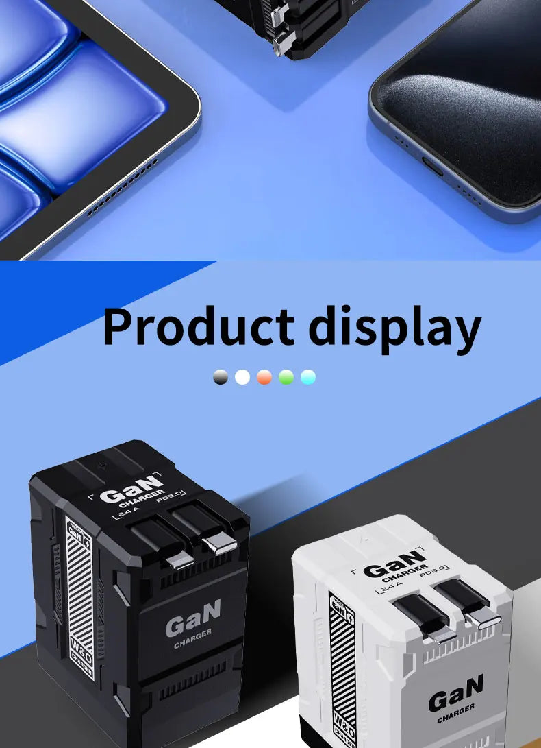 Original 20W Ultra Fast Mobile Phone Charger USB Type C Cable High Speed Portable Charging