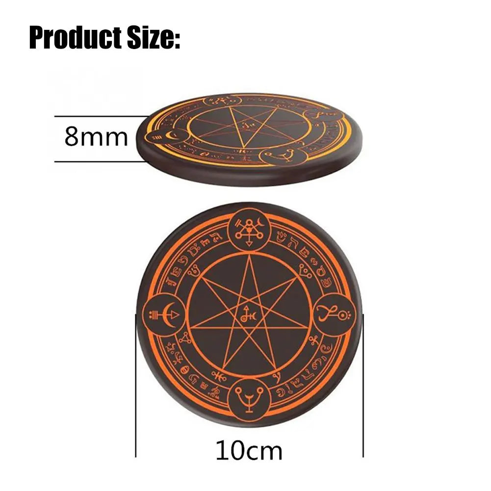 Wireless Fast Charger Circle Magic Optical Array LED Light Wireless Charging For QI Standard Full Range Wireless Charging Phone