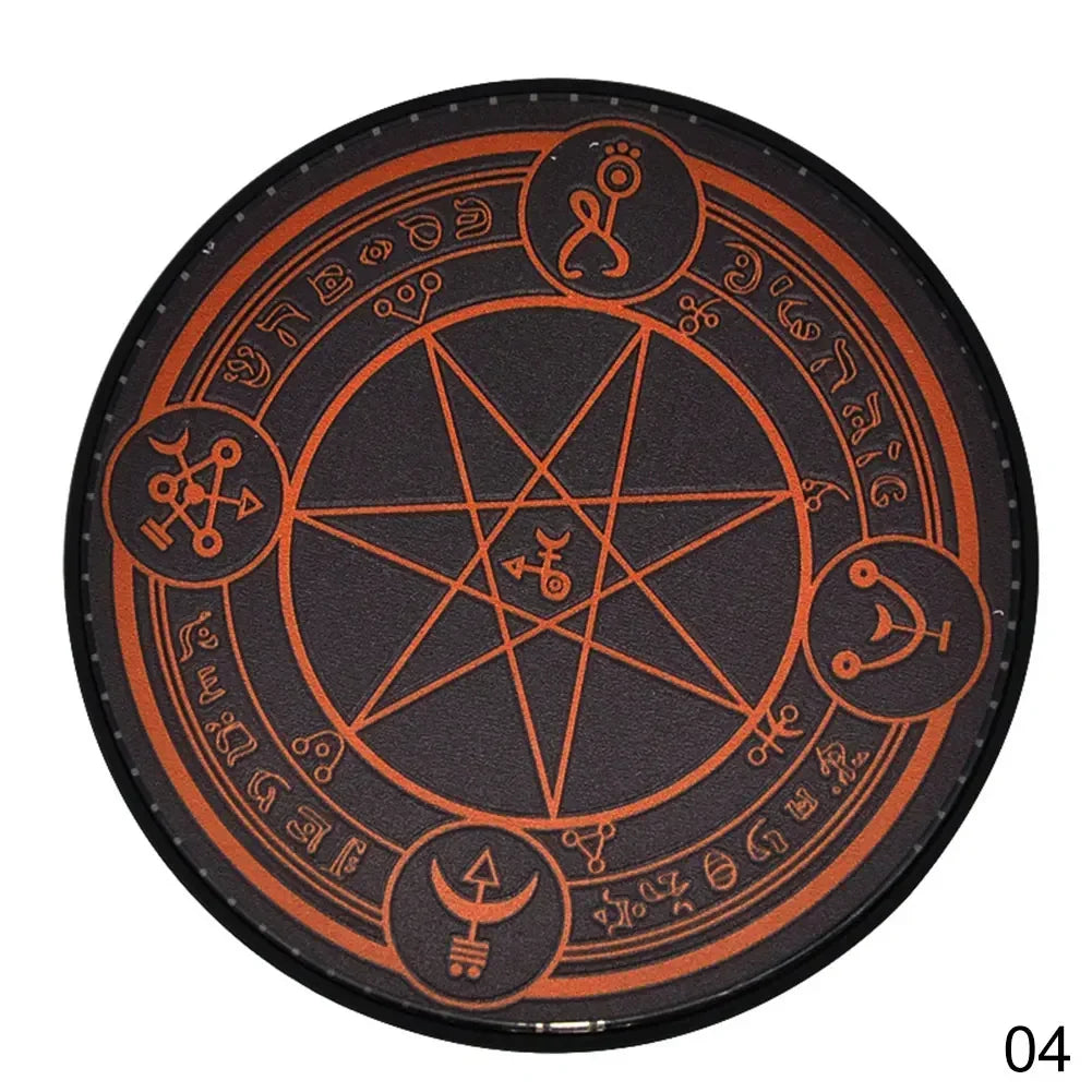 Wireless Fast Charger Circle Magic Optical Array LED Light Wireless Charging For QI Standard Full Range Wireless Charging Phone