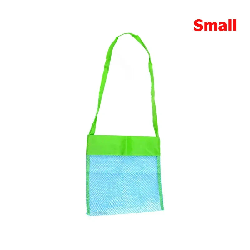 Children Sand Away Protable Mesh Bag Kids Toys Storage Bags Swimming Large Beach Bag for Towels Women Cosmetic Makeup Bag сумка