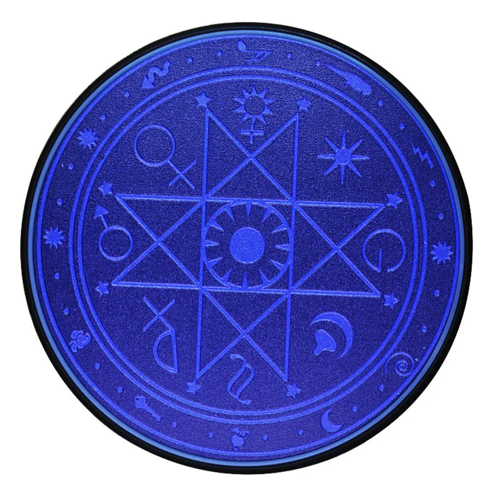 Wireless Fast Charger Circle Magic Optical Array LED Light Wireless Charging For QI Standard Full Range Wireless Charging Phone